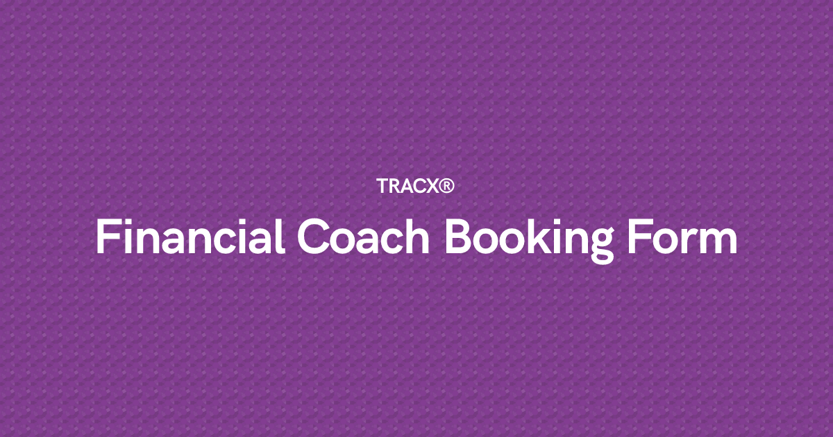 Financial Coach Booking Form