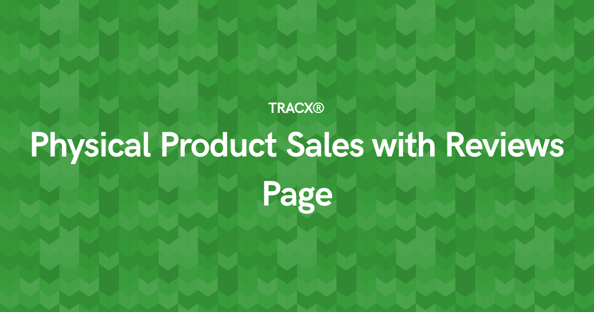 Physical Product Sales with Reviews Page