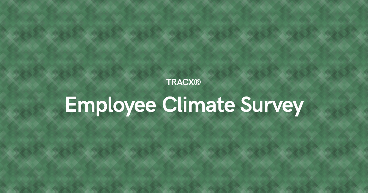 Employee Climate Survey