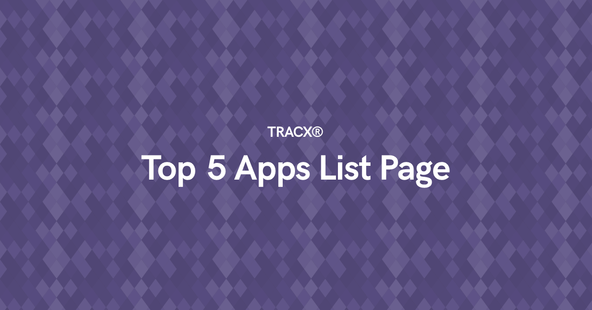 Top 5 Apps List Page