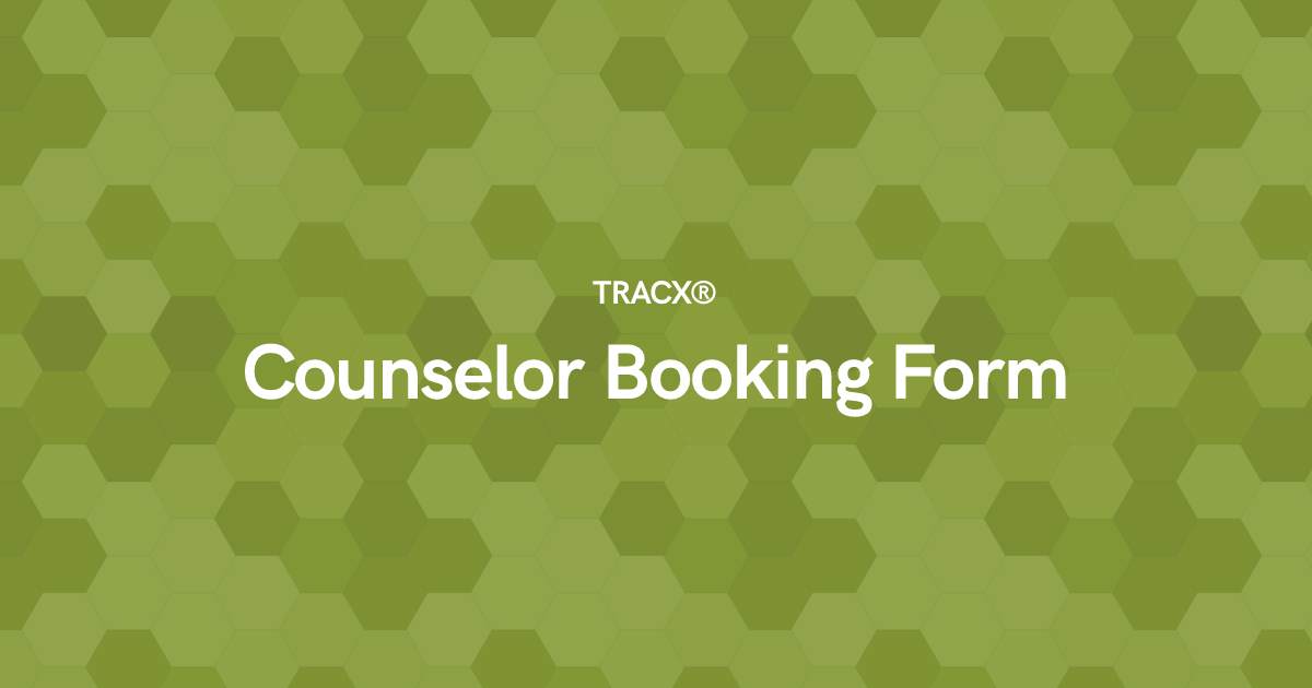 Counselor Booking Form
