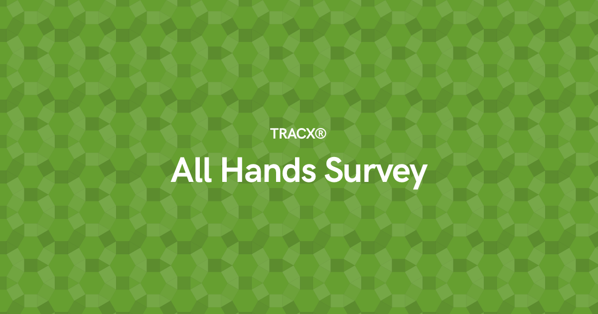 All Hands Survey