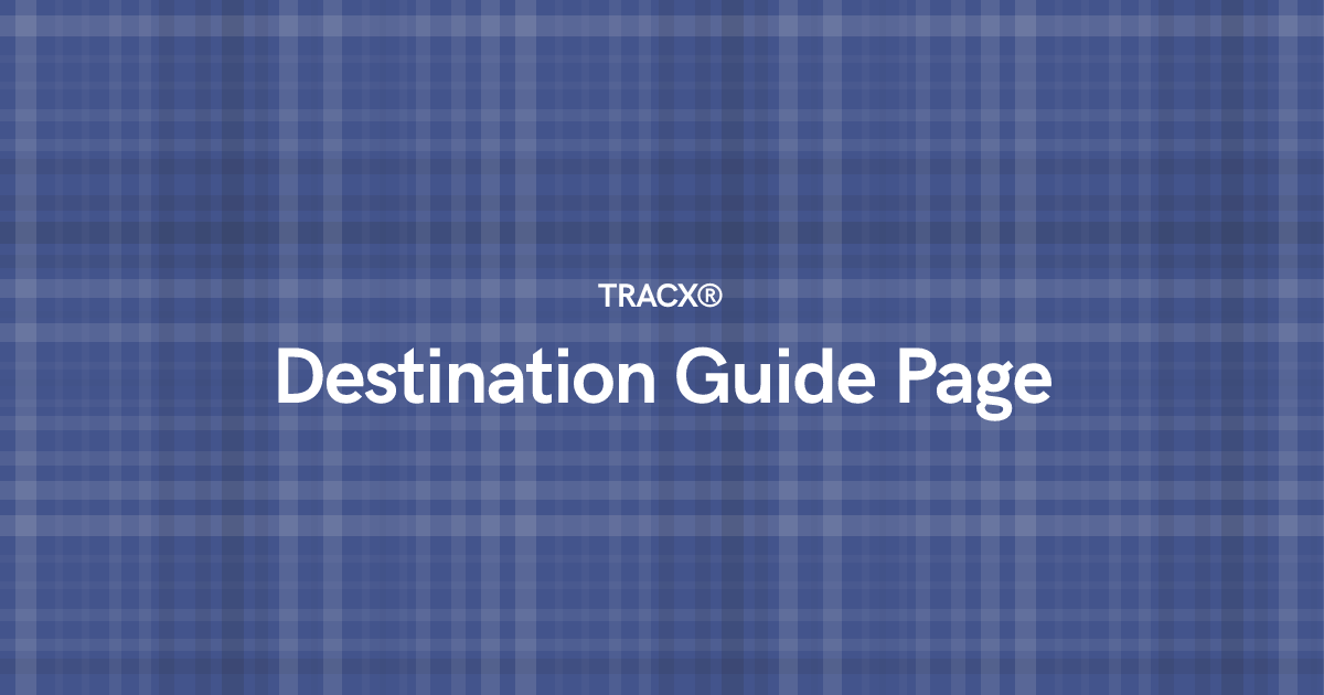 Destination Guide Page