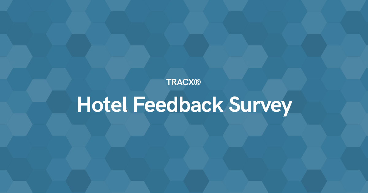 Hotel Feedback Survey