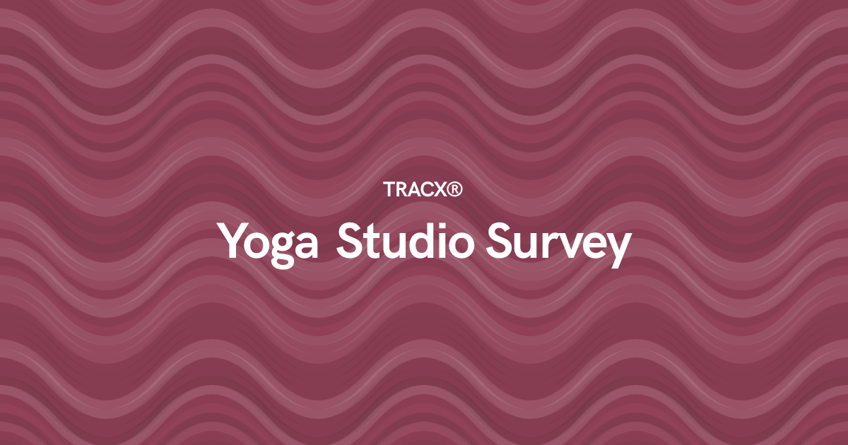 Yoga Studio Survey