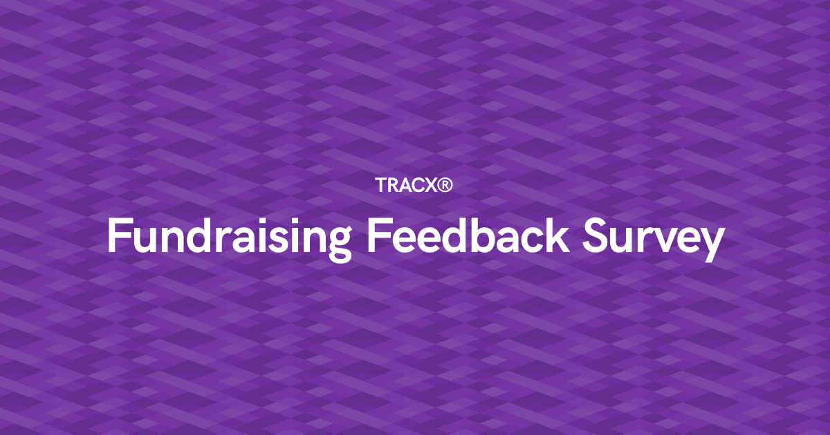 Fundraising Feedback Survey