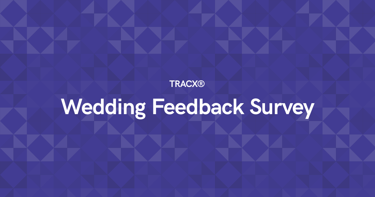 Wedding Feedback Survey