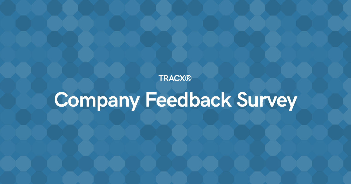 Company Feedback Survey