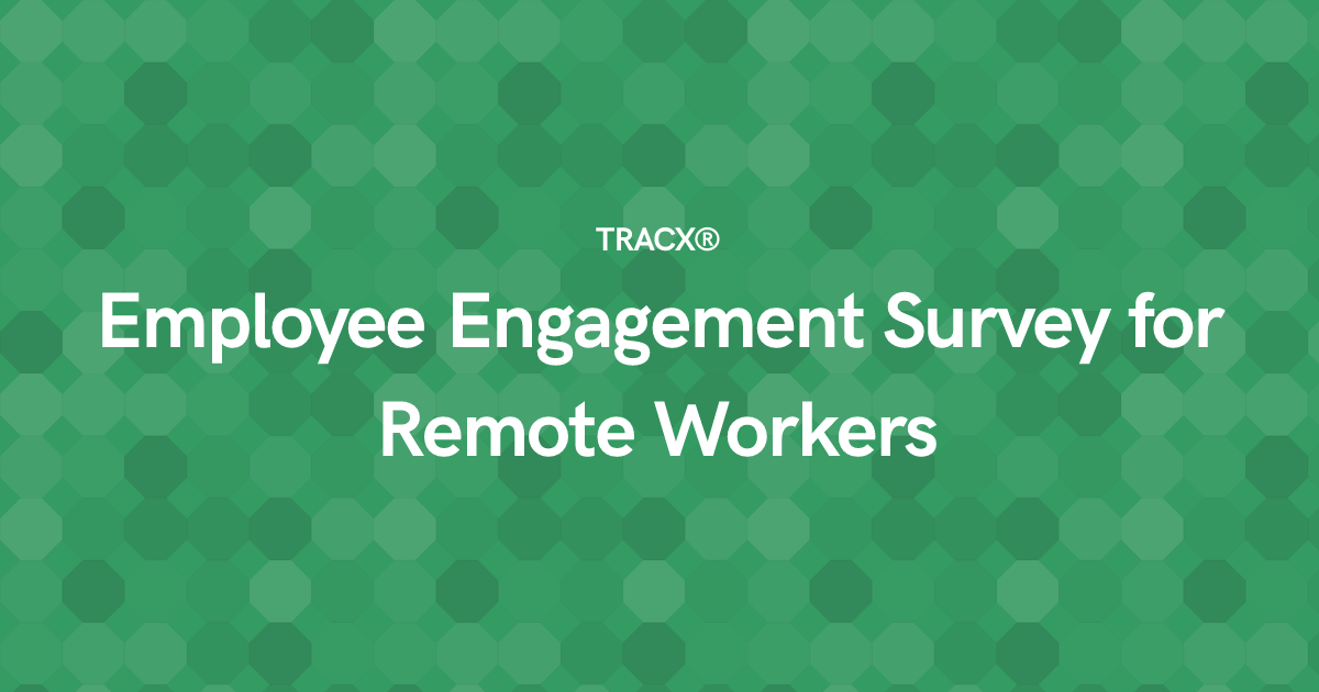 Employee Engagement Survey for Remote Workers
