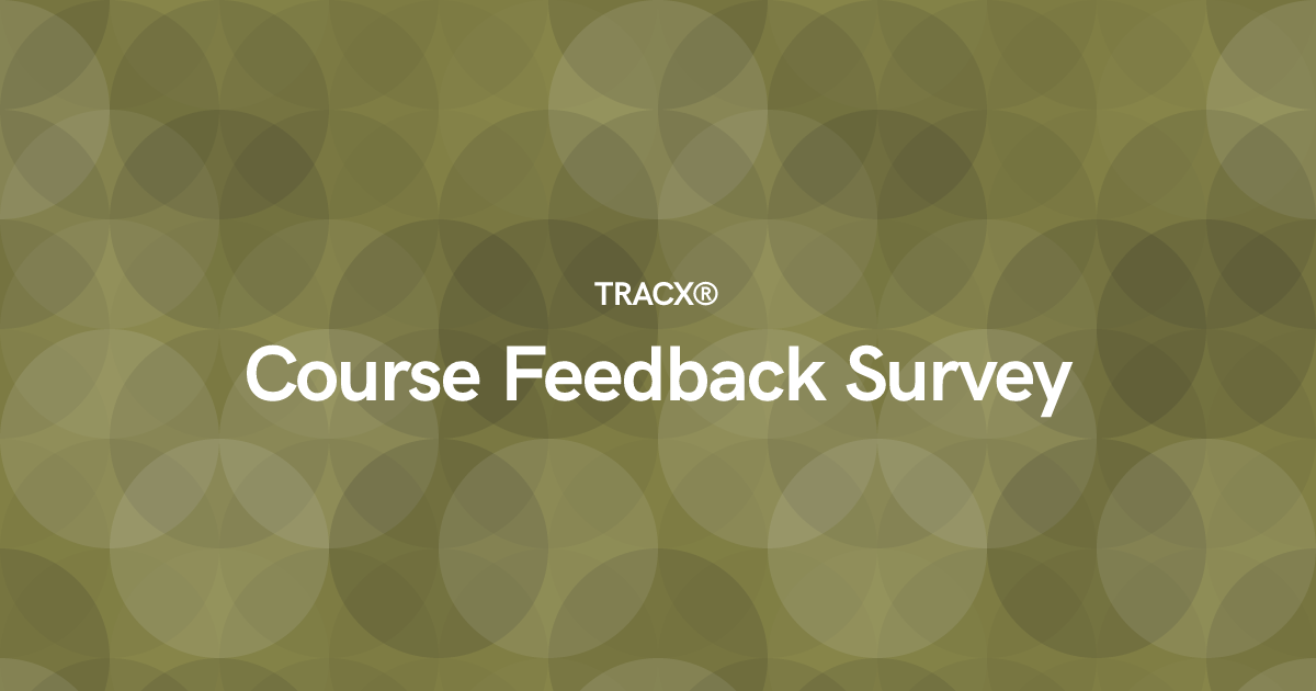 Course Feedback Survey