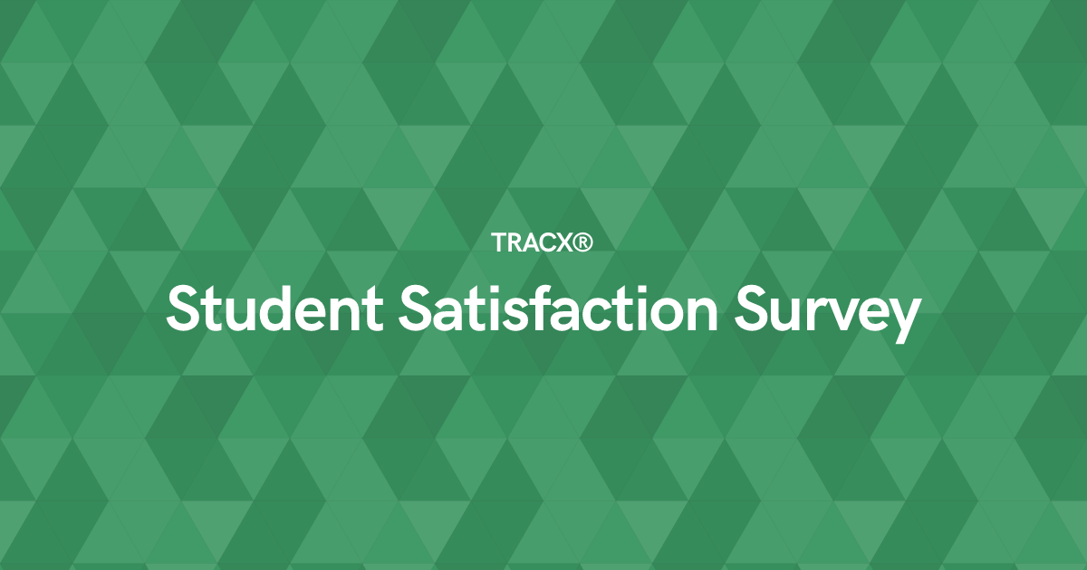 Student Satisfaction Survey