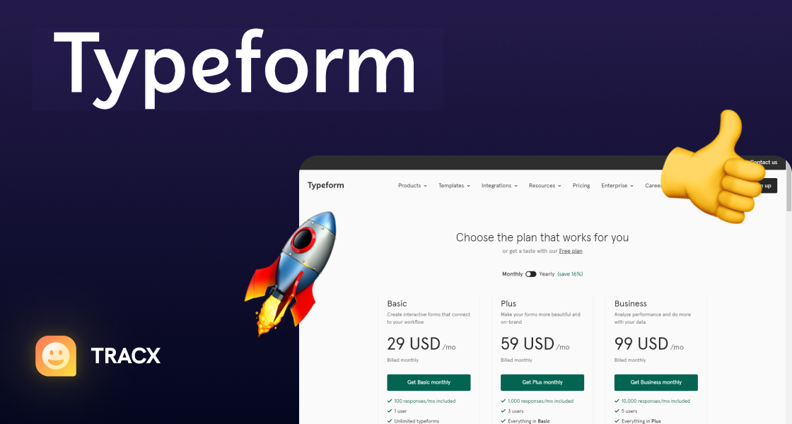 typeform pricing