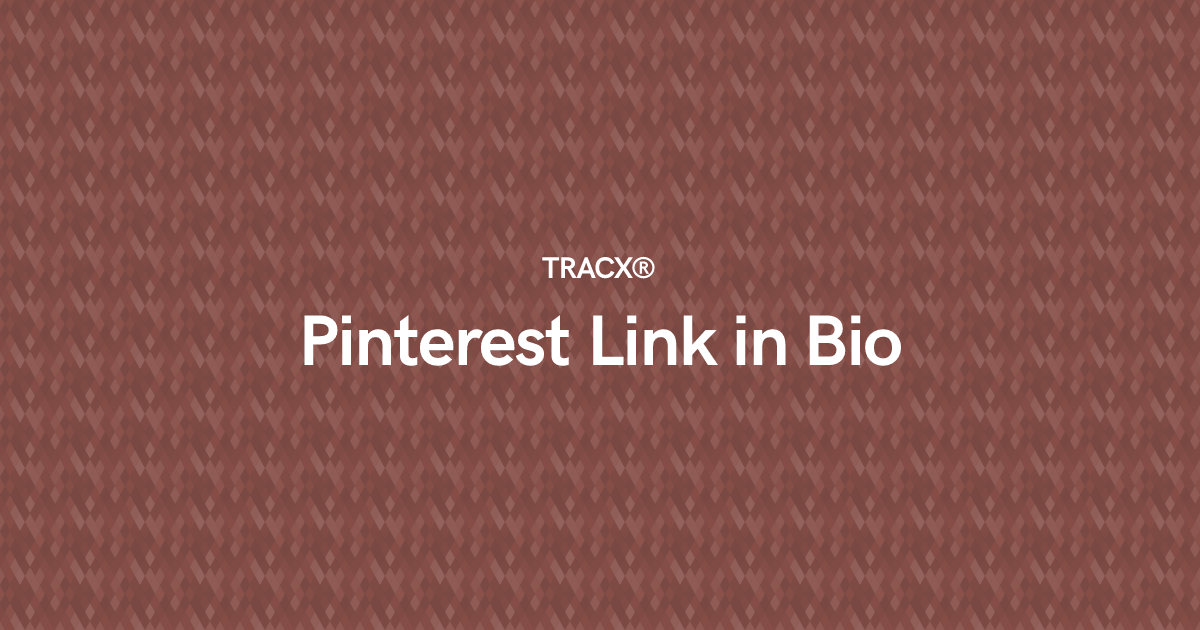 Pinterest Link in Bio
