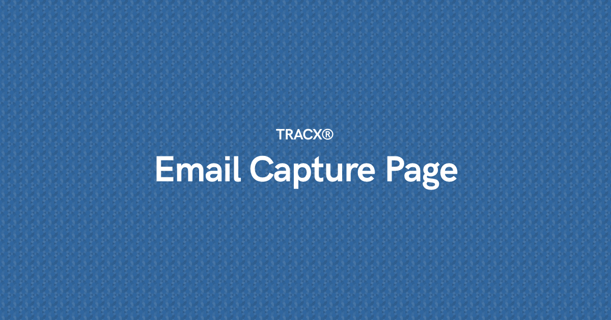 Email Capture Page