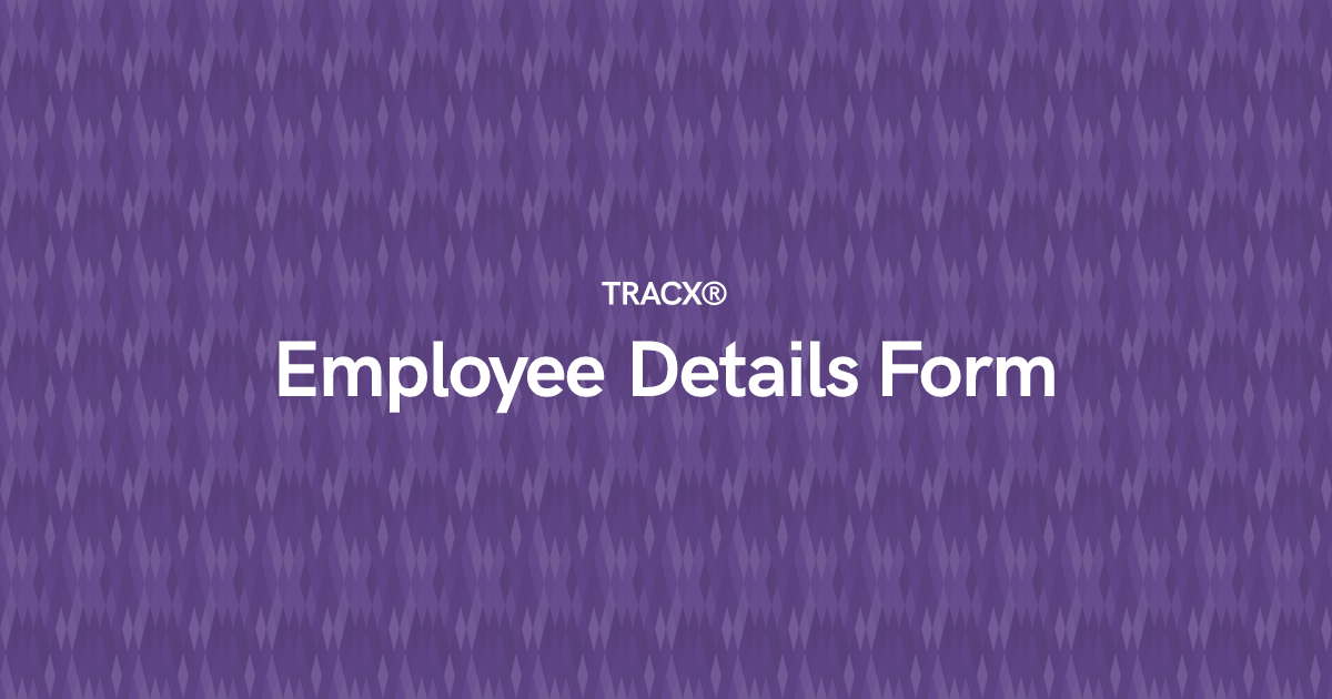 Employee Details Form