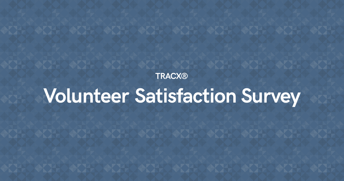 Volunteer Satisfaction Survey