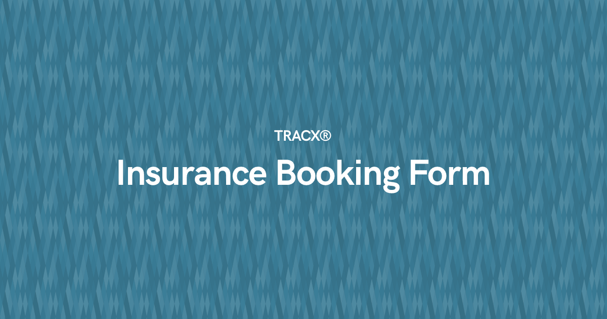 Insurance Booking Form
