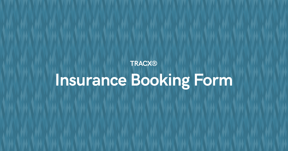 Insurance Booking Form