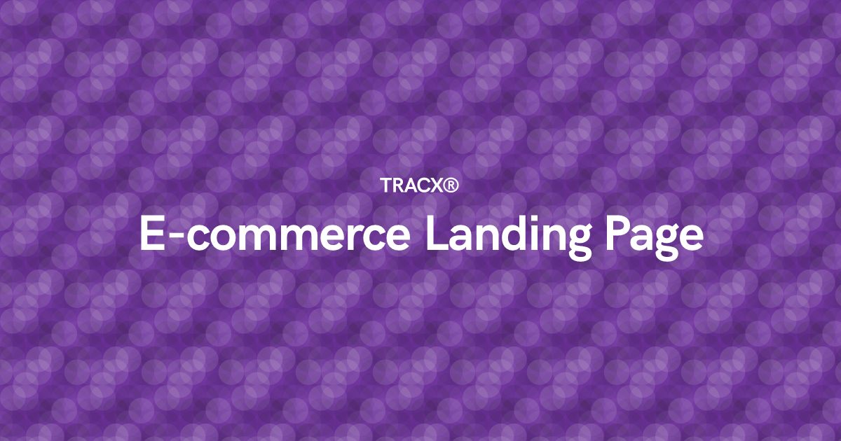 E-commerce Landing Page