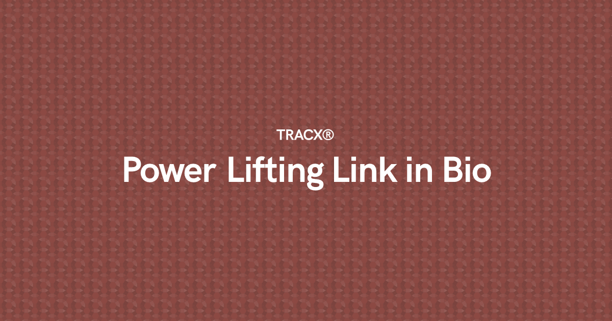 Power Lifting Link in Bio