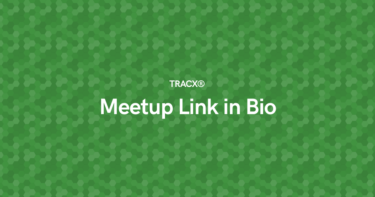 Meetup Link in Bio