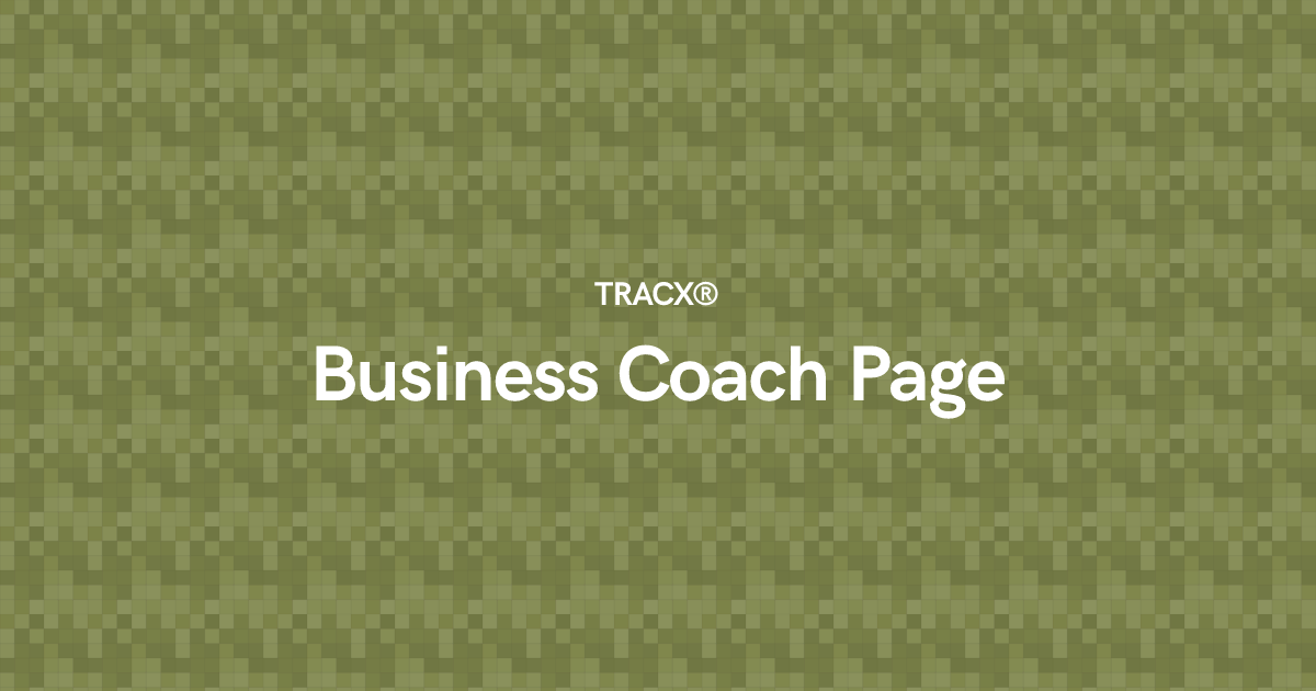 Business Coach Page