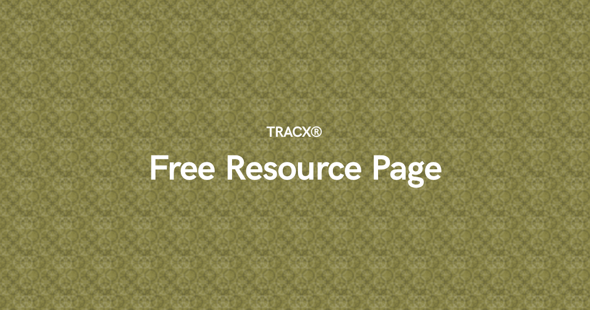 Free Resource Page