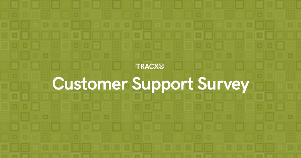 Customer Support Survey