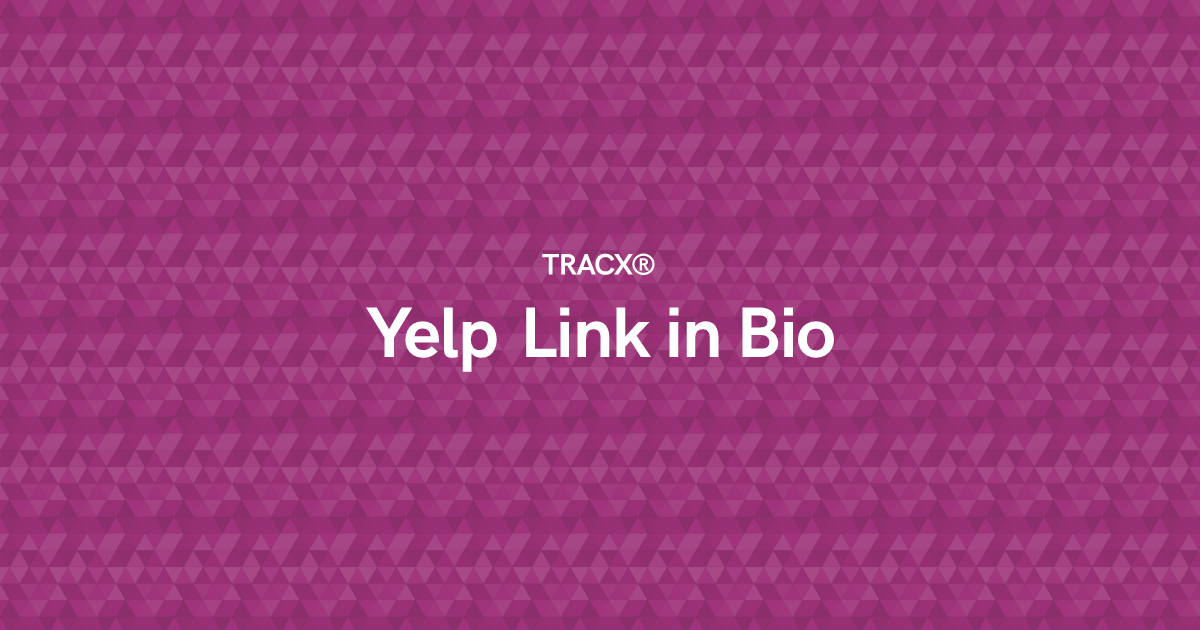 Yelp Link in Bio