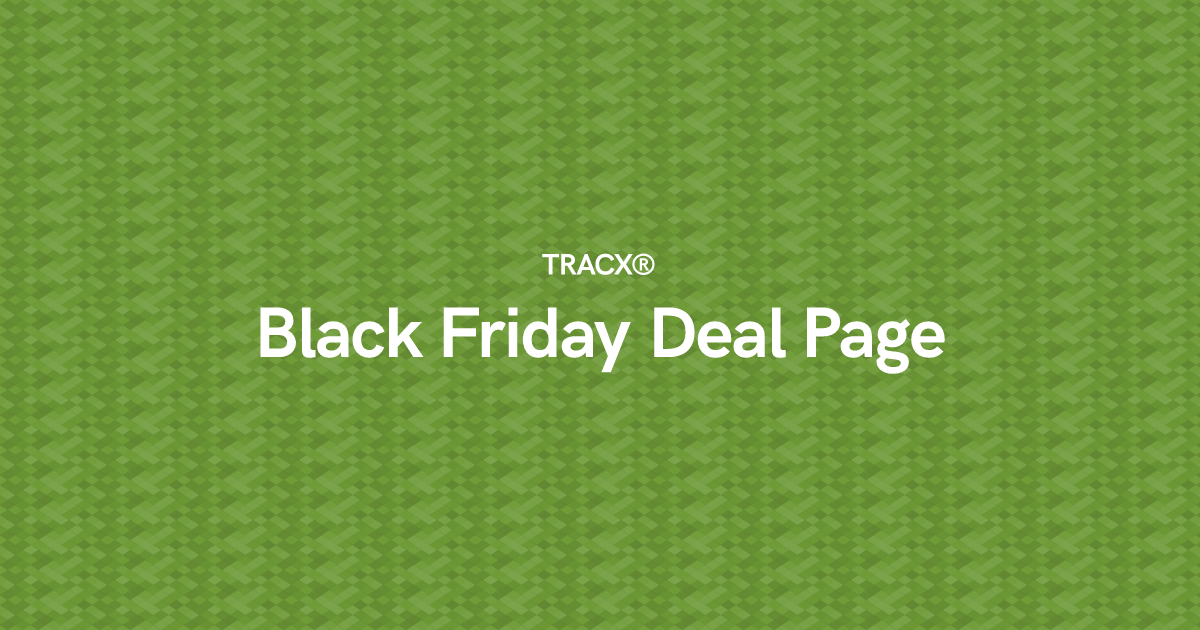 Black Friday Deal Page