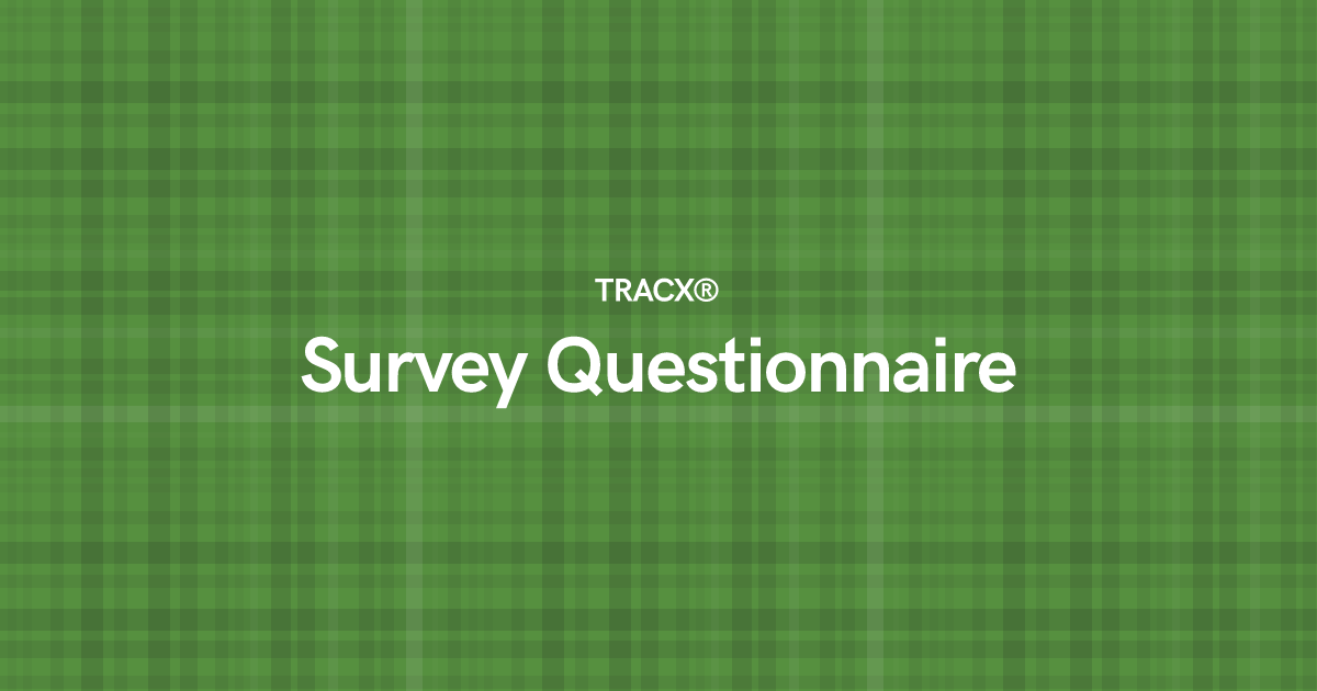 Survey Questionnaire