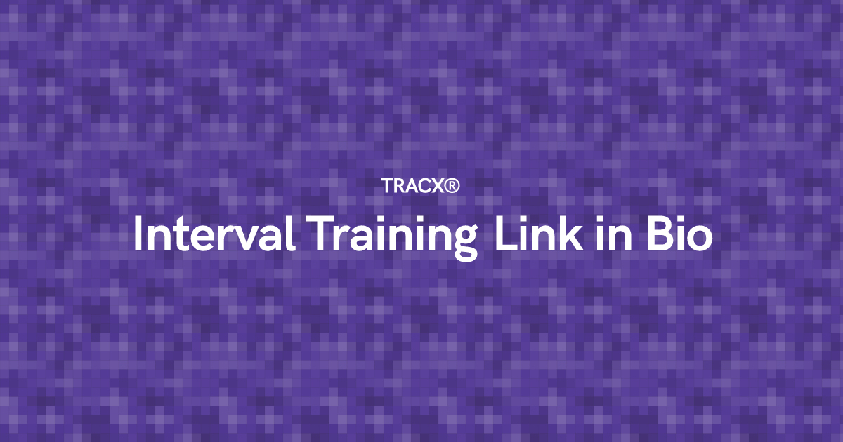 Interval Training Link in Bio