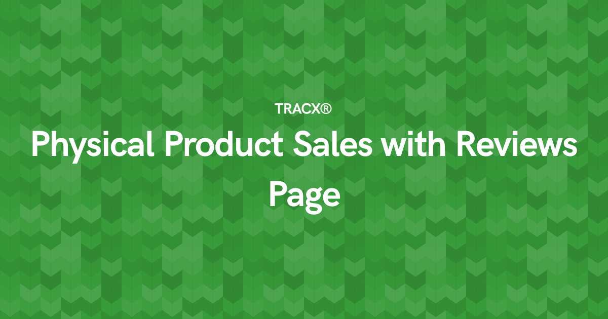 Physical Product Sales with Reviews Page