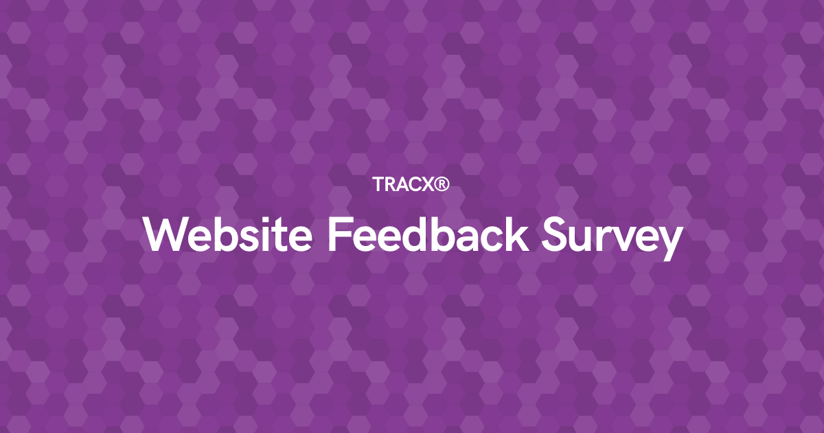 Website Feedback Survey