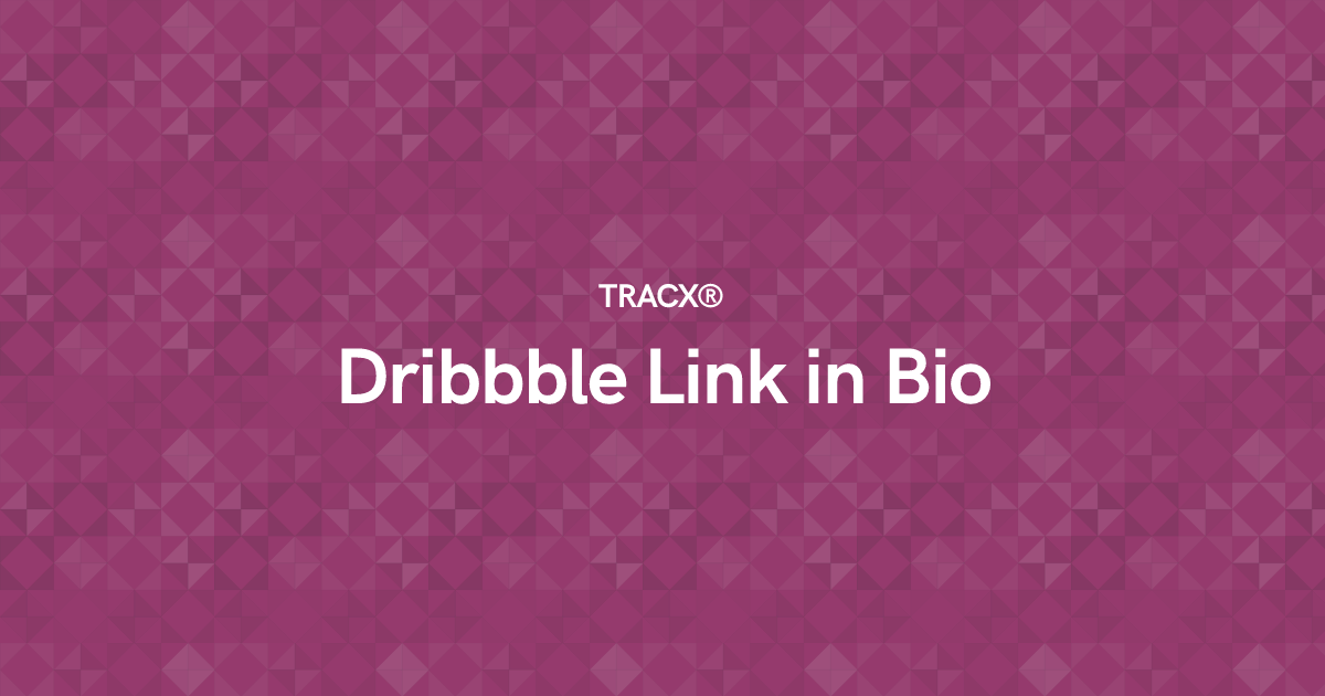 Dribbble Link in Bio