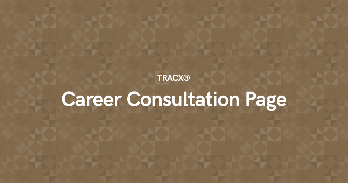 Career Consultation Page