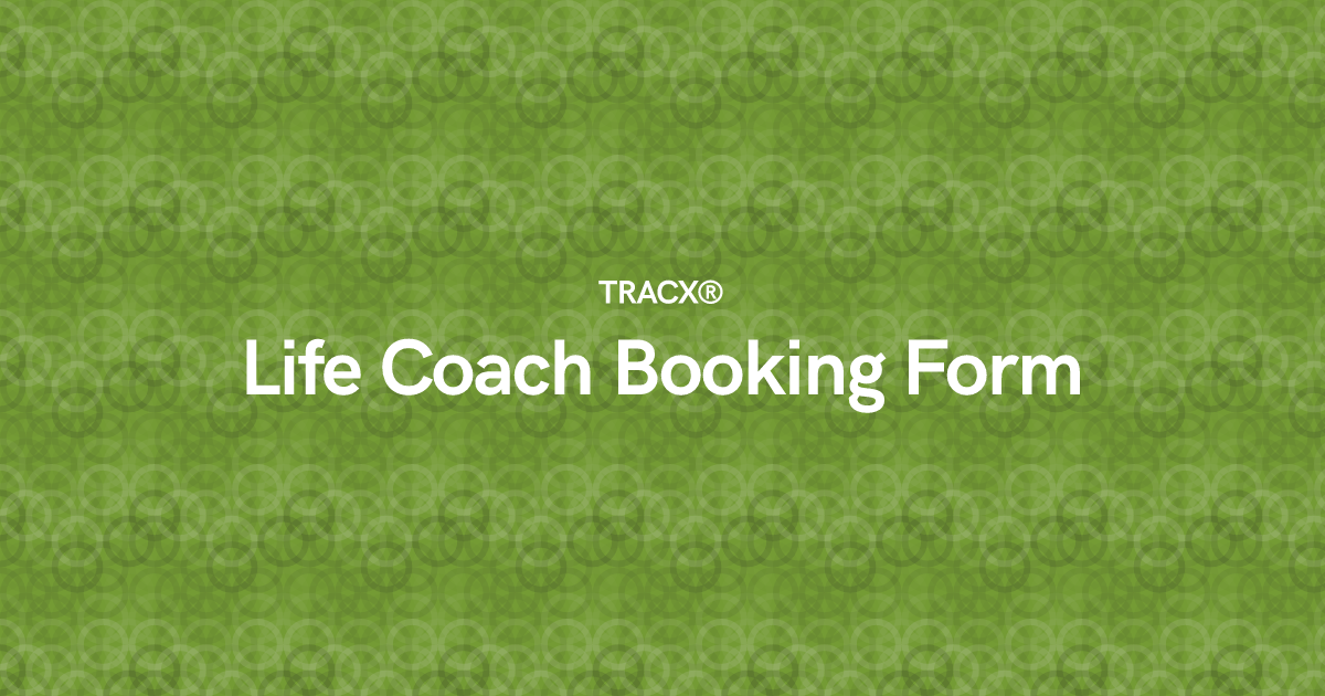 Life Coach Booking Form