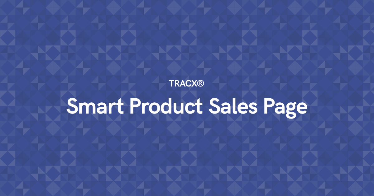 Smart Product Sales Page