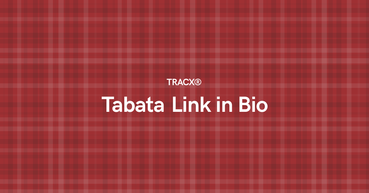 Tabata Link in Bio