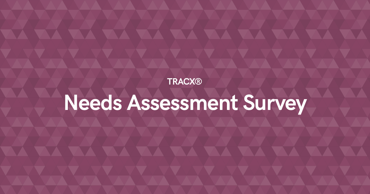 Needs Assessment Survey