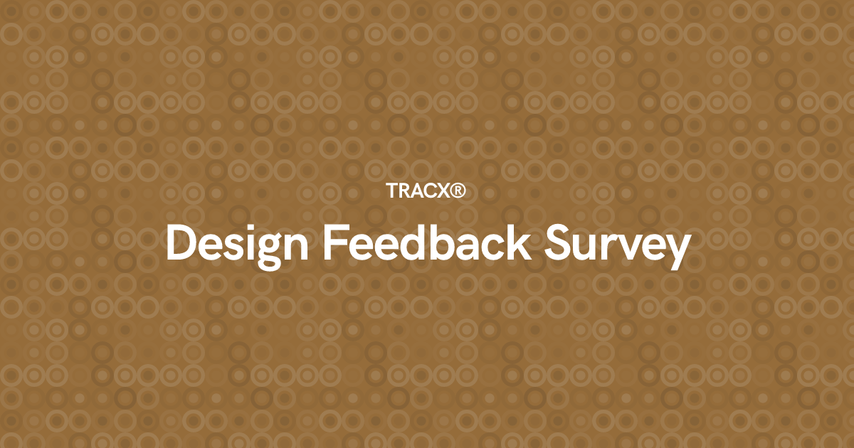 Design Feedback Survey
