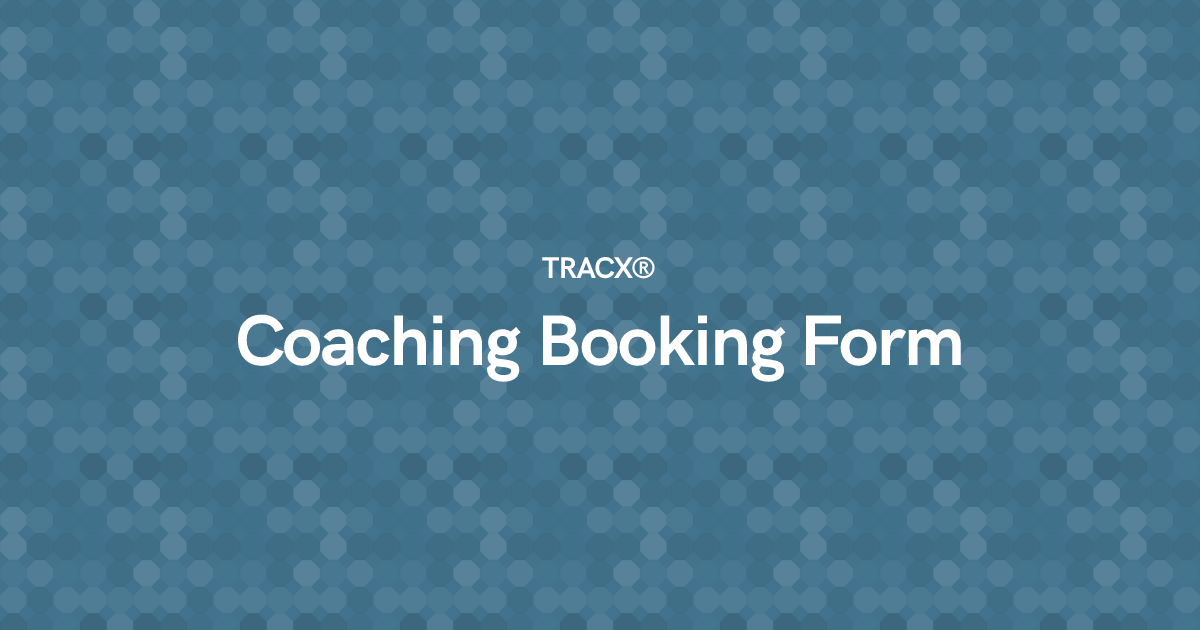 Coaching Booking Form