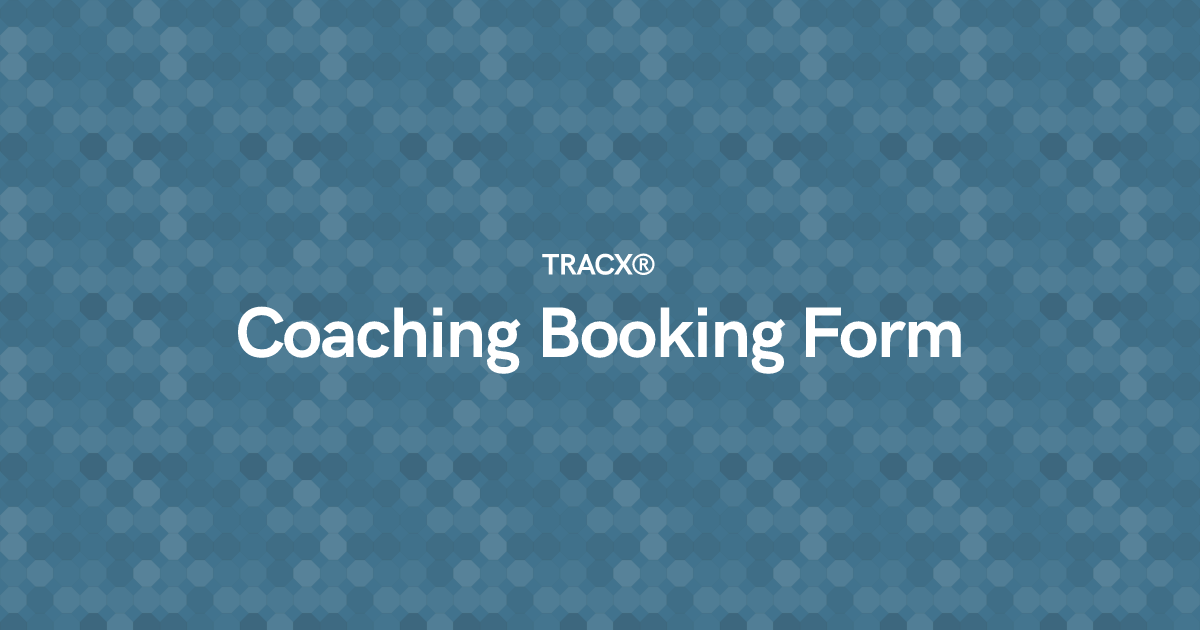 Coaching Booking Form