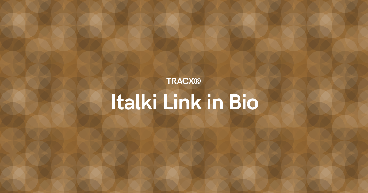 Italki Link in Bio