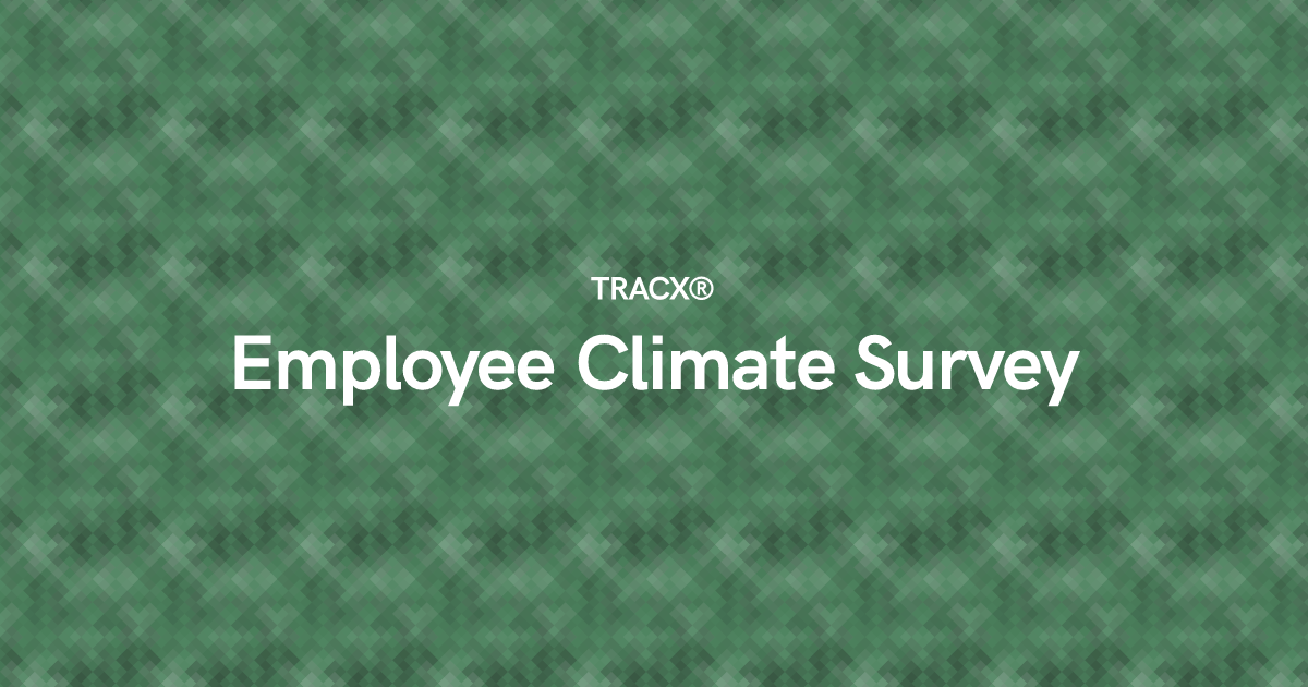Employee Climate Survey