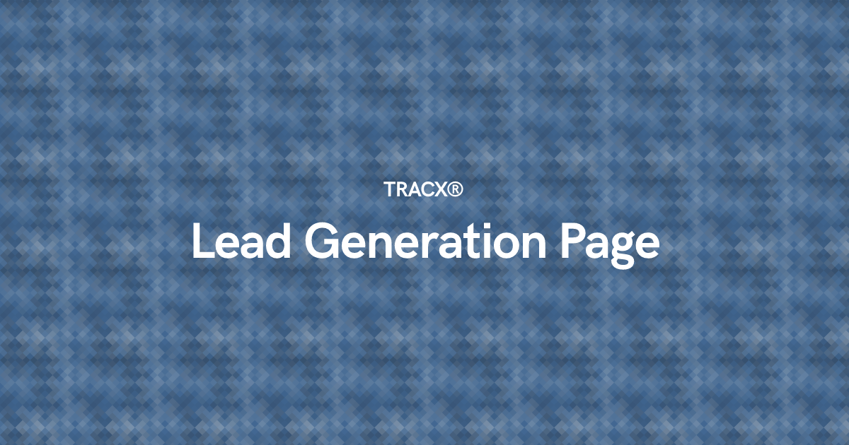 Lead Generation Page