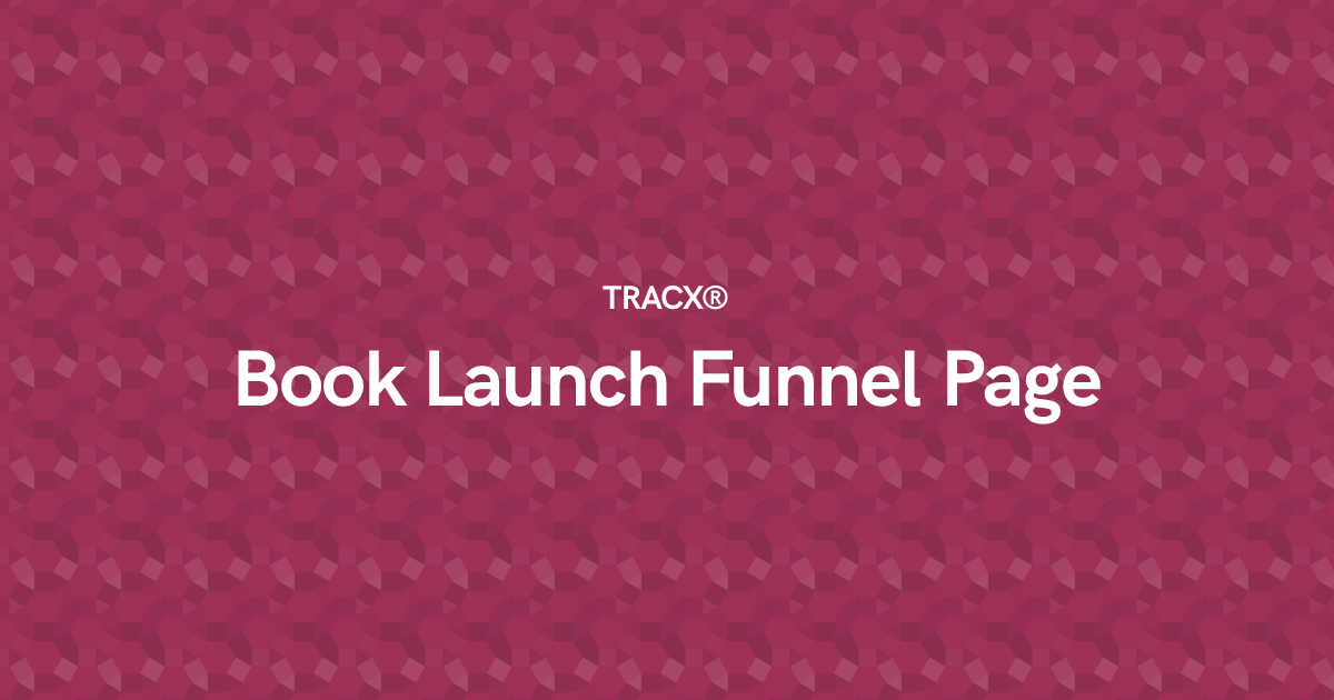 Book Launch Funnel Page