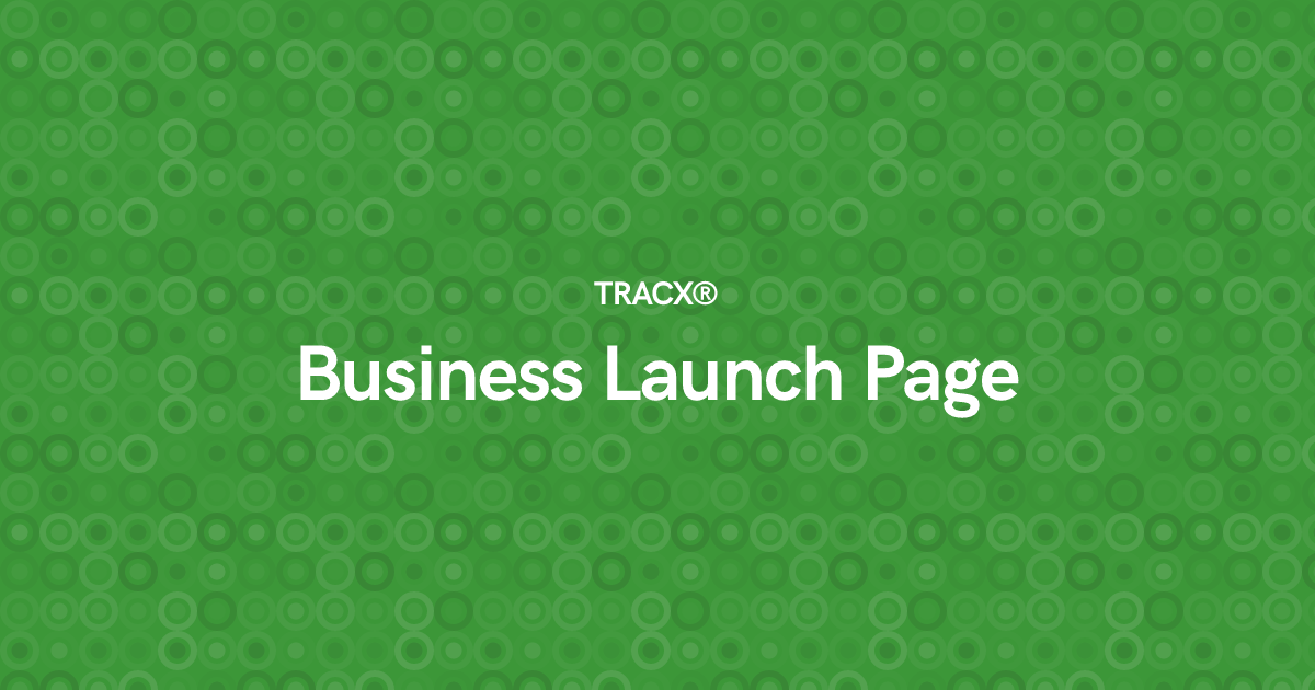 Business Launch Page