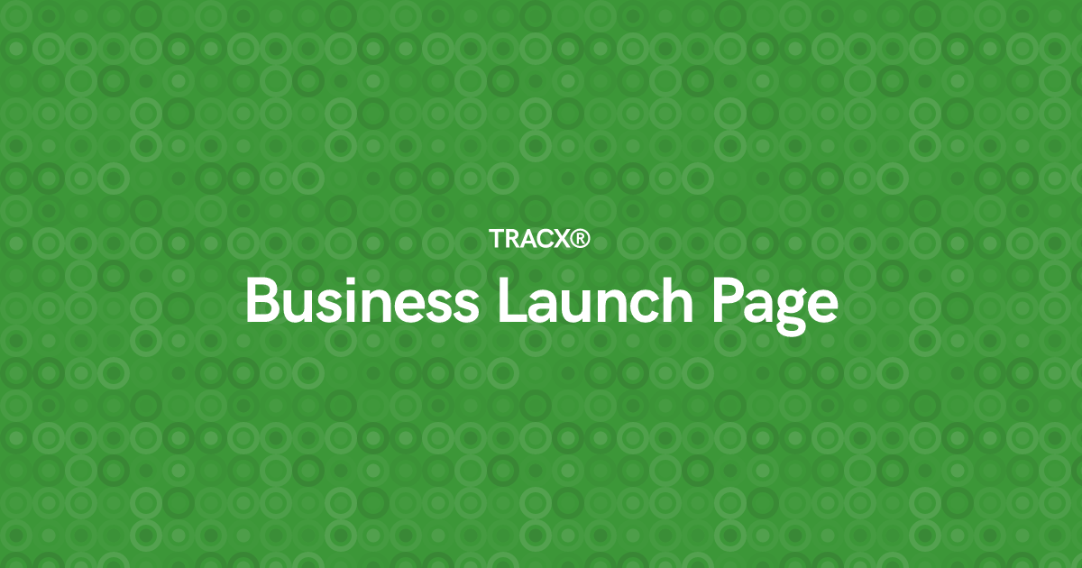 Business Launch Page