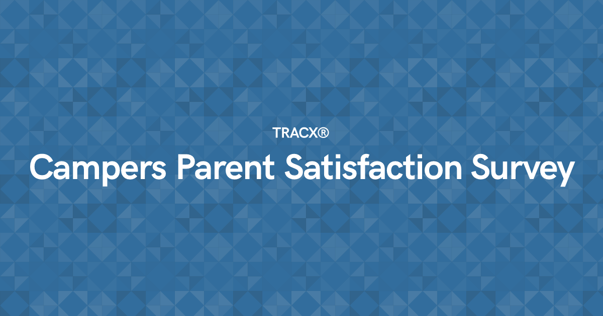 Campers Parent Satisfaction Survey